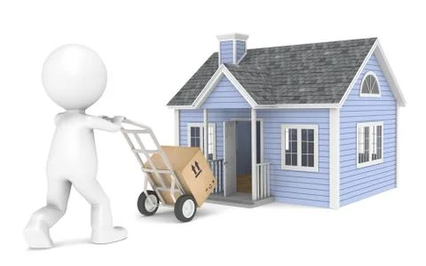 Moving in Stock Illustration