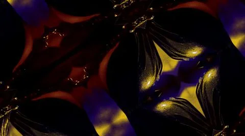 The moving image repeats the patterns of the kaleidoscope. color-changing Stock Photos