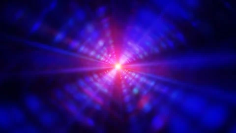 Moving information over a fiber-optic cable, 3d rendering simulation Stock Footage 210392506