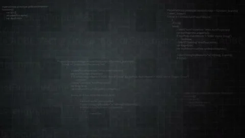 Moving inside the digital computer cyberspace. Motion. Programming data code Stock Footage 157329602
