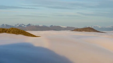 Moving inversion in coast area Stock Footage 122956108