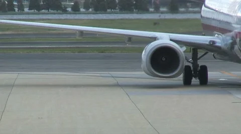 Moving jet hdi Stock Footage 8836244