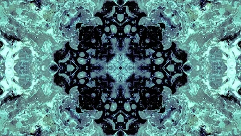 A moving kaleidoscope of current colors. Abstract moving background Video stock 116601410