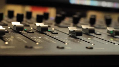 Moving knobs Stock Footage 125033530