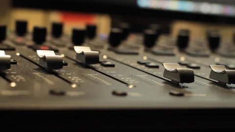 Moving knobs Stock Footage 125033537