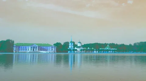 Moving Landscape IR-version Stock Footage 41498771