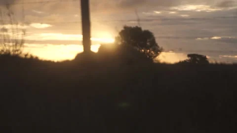 Moving landscape. Landscape slow motion. Stock Footage 212810847
