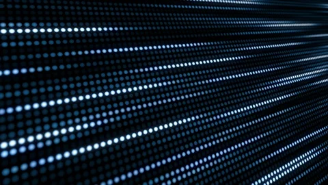 Moving LED background with blue and white colors Stock Footage 95272137
