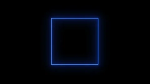 Moving Led Lights abstract. Seamless loop animation rectangle frame 4K vide.. 動画素材 309384534