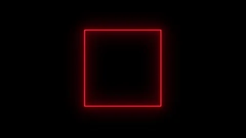 Moving Led Lights abstract. Seamless loop animation rectangle frame 4K vide.. Stock Footage 309384535