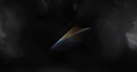 Moving Lens Flare on black Stock Footage 285192882