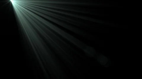 Moving lens flare effect on black backgr... | Stock Video | Pond5