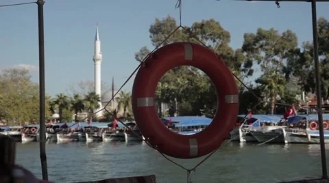 Moving lifesave Stock Footage 48391651