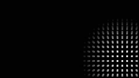 Moving Light Across a Grid Array Rows of Uniform Columns Mask Focus Stock Footage 139734047