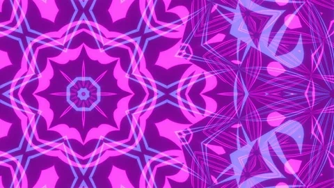Moving light and purple background, kaleidoscope, loop Stock Footage 81903153