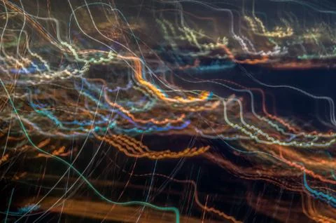 Moving light background from sky 3 Stock Photos