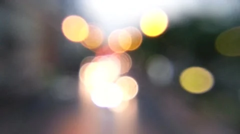 Moving light bokeh background Stock Footage 49667910