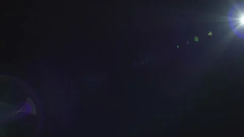 Moving Light Rays, Optical Lens Flare Lo... | Stock Video | Pond5