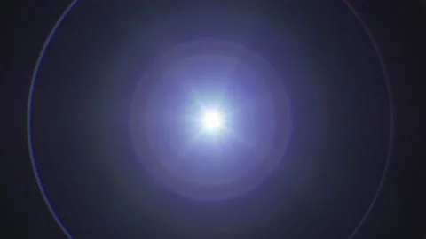 Moving Light Rays, Optical Lens Flare Lo... | Stock Video | Pond5