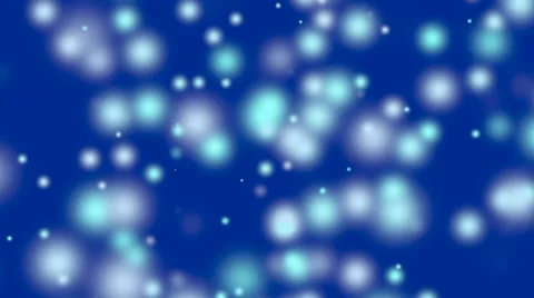 Moving light shapes, blue background Stock Footage 45640504