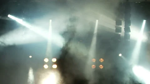 Moving lights and strobe lights Stock Footage 31994604