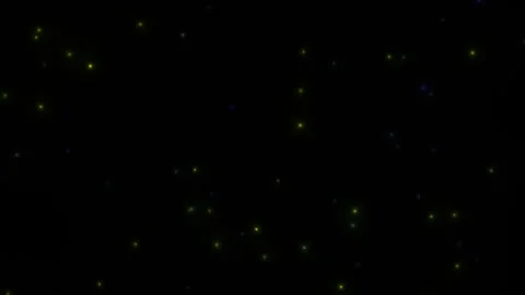 Moving lights appear in dark space Stock Footage 339322835