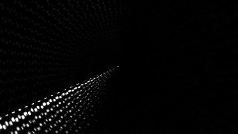 Moving lights create patterns in dark background Stock Footage 339458085