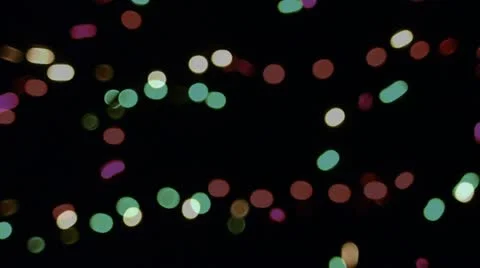 Moving Lights - Particles Video stock 10854960