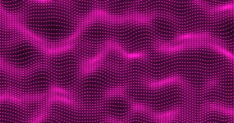 Moving luminous dots and lines Stock Footage 241105693