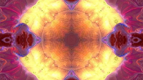 Moving mandala pattern. Abstract moving background. Looped video clip. Stock Footage 114747134