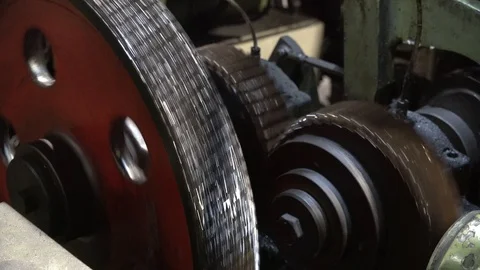 Moving mechanical parts with eccentric gears Stockbeeldmateriaal 101356835