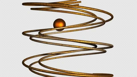 Мoving metal elements Stock Footage 165822157