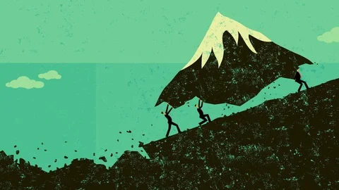 Moving Mountains Stock Footage 93554026