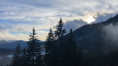 Moving mountains Stock Footage 147178575