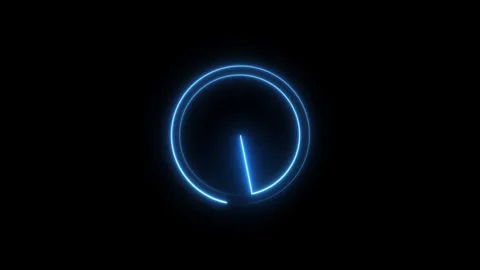 Moving navigation radar screen Animation Isolated on Black background Stock Footage 320948304
