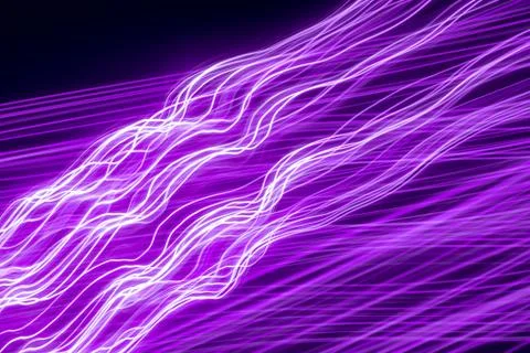 Moving neon lights texture. Stock Photos