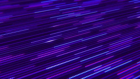 Moving neon lines, abstract animation Stock-Footage 153218933