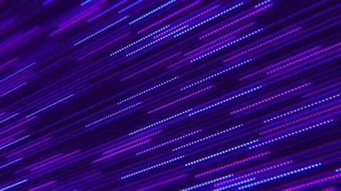 Moving neon lines, abstract animation Stock-Footage 153234906