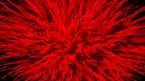 Moving network of lines with long trails in space, effect of drops of the rain Stock Illustration