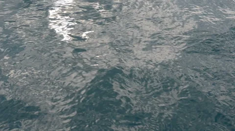 Moving Oily Reflective Water Surface Video stock 50155894