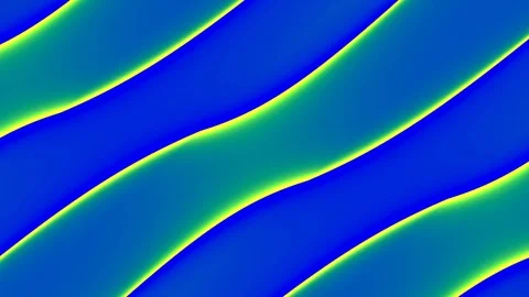 Moving Organic Abstract Lines on Blue Background Stock-Footage 113958214