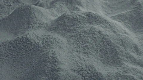 Moving Over Cement Powder Stock-Footage 99427492