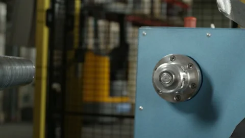 Moving part of print machine Stock Footage 89919272