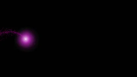 Moving Particle Intro Purple A 스톡 동영상 146860124