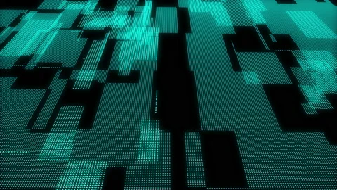 Moving particle tiles animation background Stock Footage 202322870