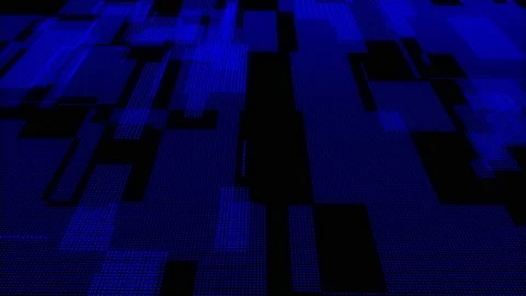 Moving particle tiles animation background Stock Footage 202540854