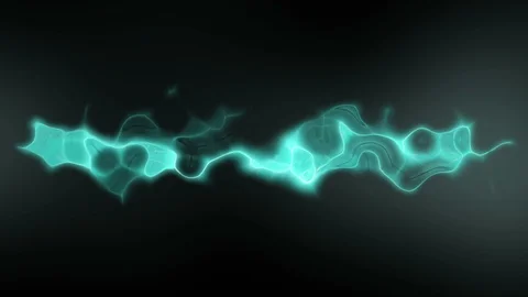 Moving Particle Wave in Dark Background Stock-Footage 103986178