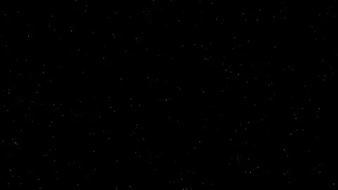 Moving particles in the dark Video stock 320885608