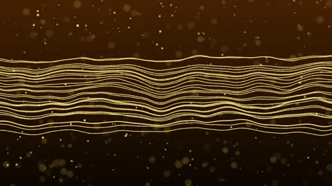 Moving Particles Floating Moving and Flickering Particles Line Video Stock Footage 341666404