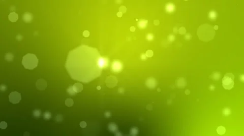 Moving Particles Loop Green HD. Stock-Footage 1091768